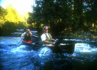 Canoers in Maine
